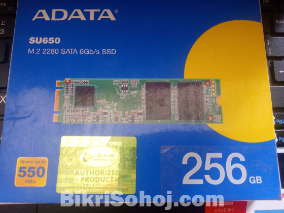 Adata M.2 sata SSD 256 Gb
